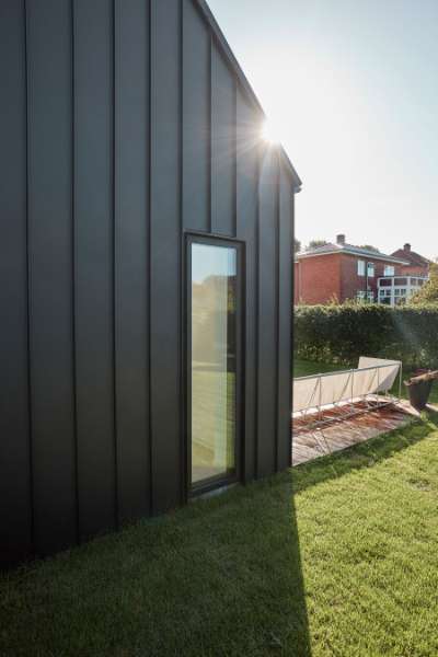 Steel profile solution for home in an excellent location, 