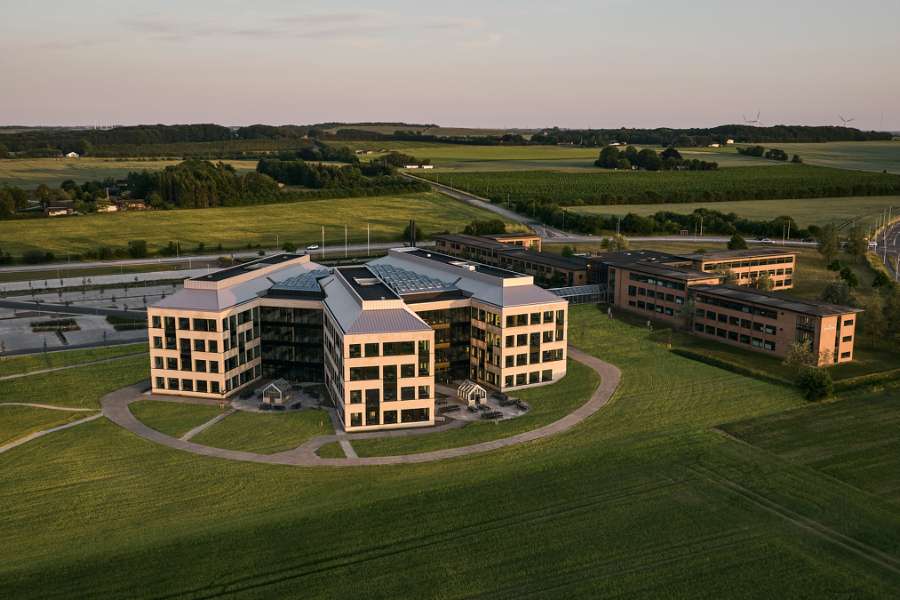 Preisgekrönter Hauptsitz für Danish Crown in Randers, Danish Crown Vej 1, DK-8940 Randers